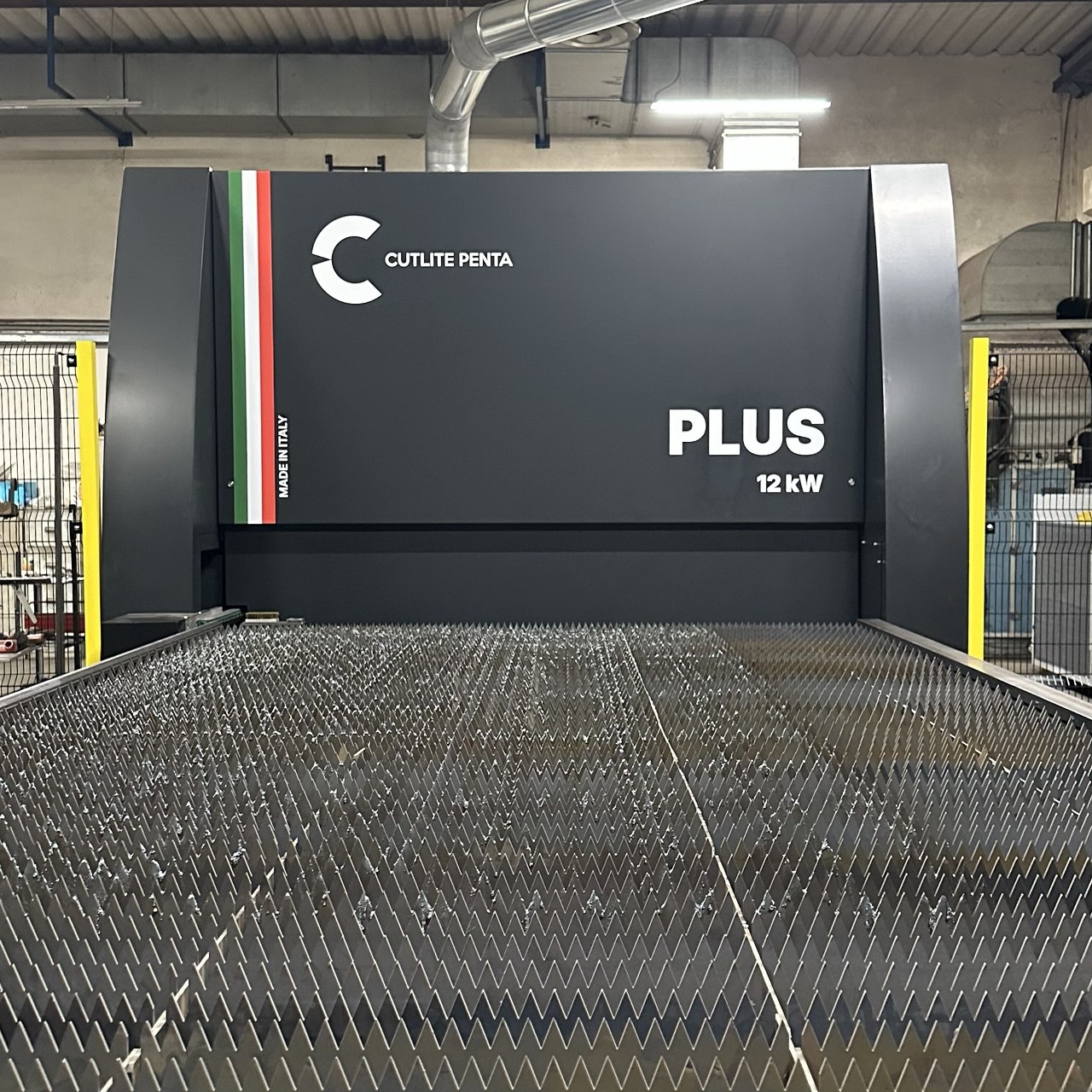 Taglio laser in azione